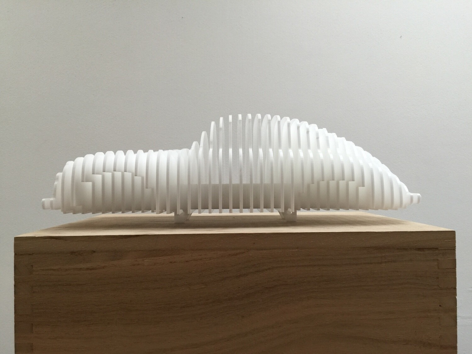Acrylic Porsche 356A Light Sculpture - White (only available in size L)