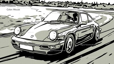 Hommage to a 'true modern Classic': the Porsche 964 - Monochrome Series