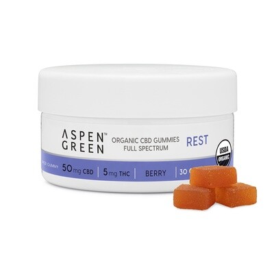 Rest Organic Full Spectrum CBD Gummies