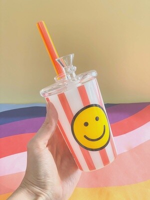 Smiley On-The-Go Cup Bong