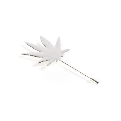Frankie Smoke - Leaf Brooch