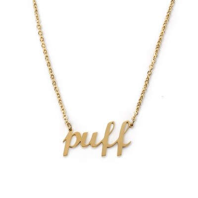Frankie Smoke PUFF Necklace