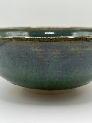 Green and Peacock Colors Medium and Large Bowls