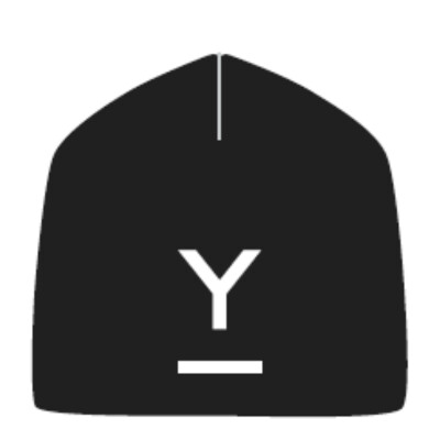 Custom Knit Beanie (Black/White; Grey/Green), Colour: Black/White