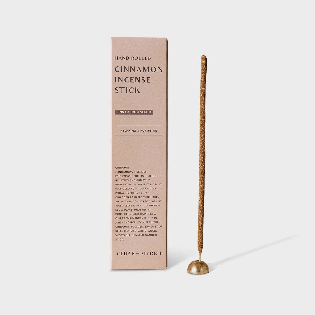 Cinnamon Hand Rolled Incense Sticks