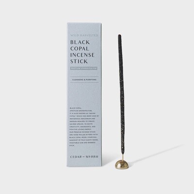 Black Copal Hand Rolled Incense Stick