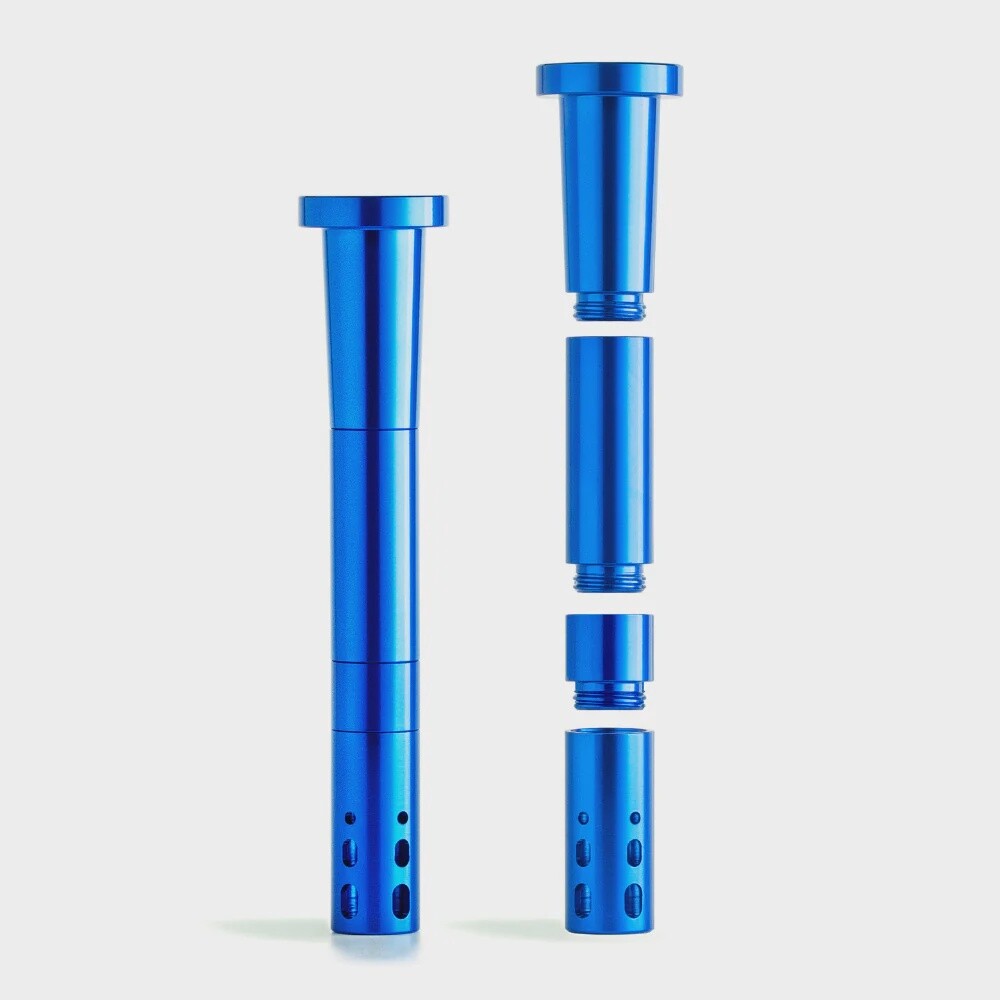 Chill Break Resistant Downstem, Colour: Royal Blue