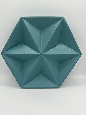 Green Slip Cast Wall Hanging