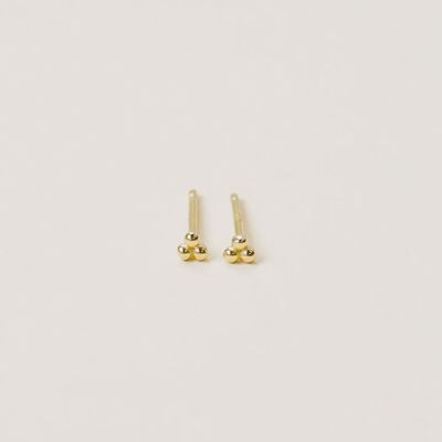 Stud - Tiny Ball Trio - Earring