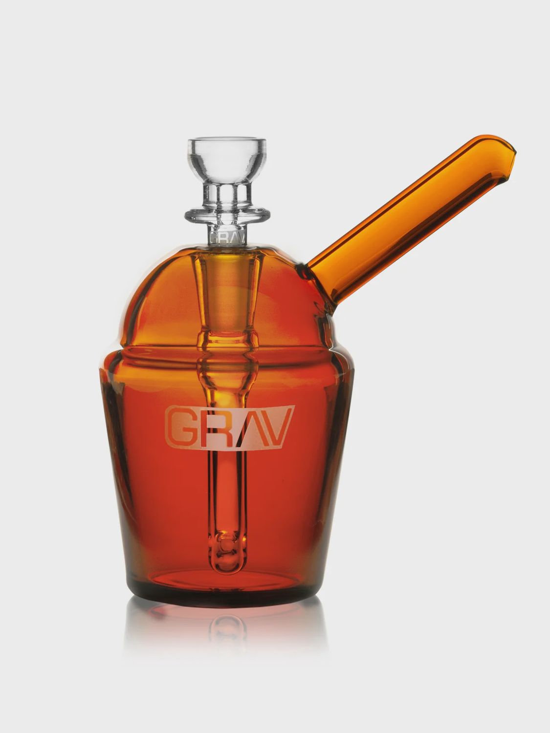 GRAV® Slush Cup Pocket Bubbler, Color: Amber