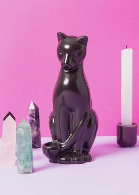 Canna Style Black Cat Pipe