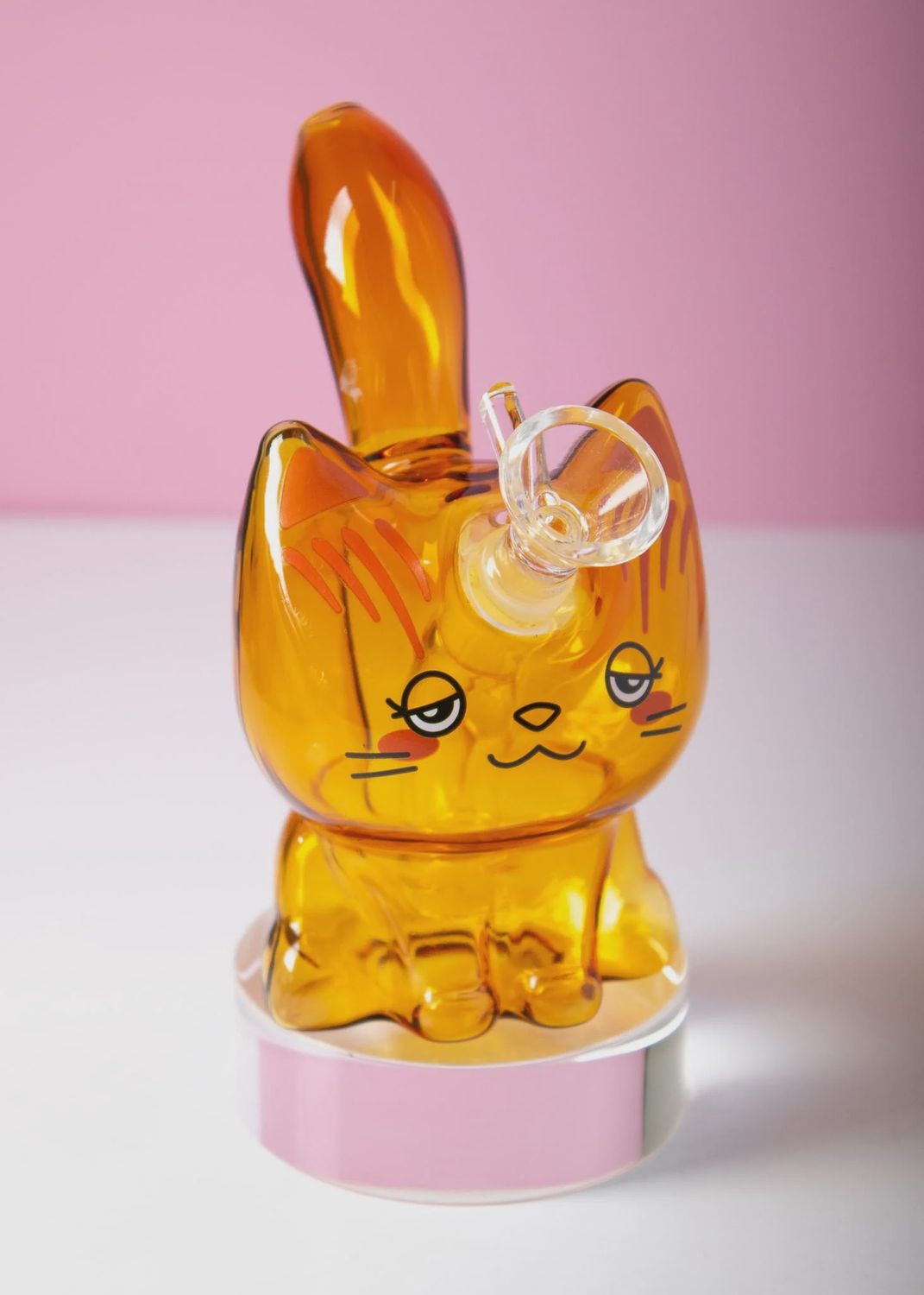 CannaCat Bubbler, Color: Orange