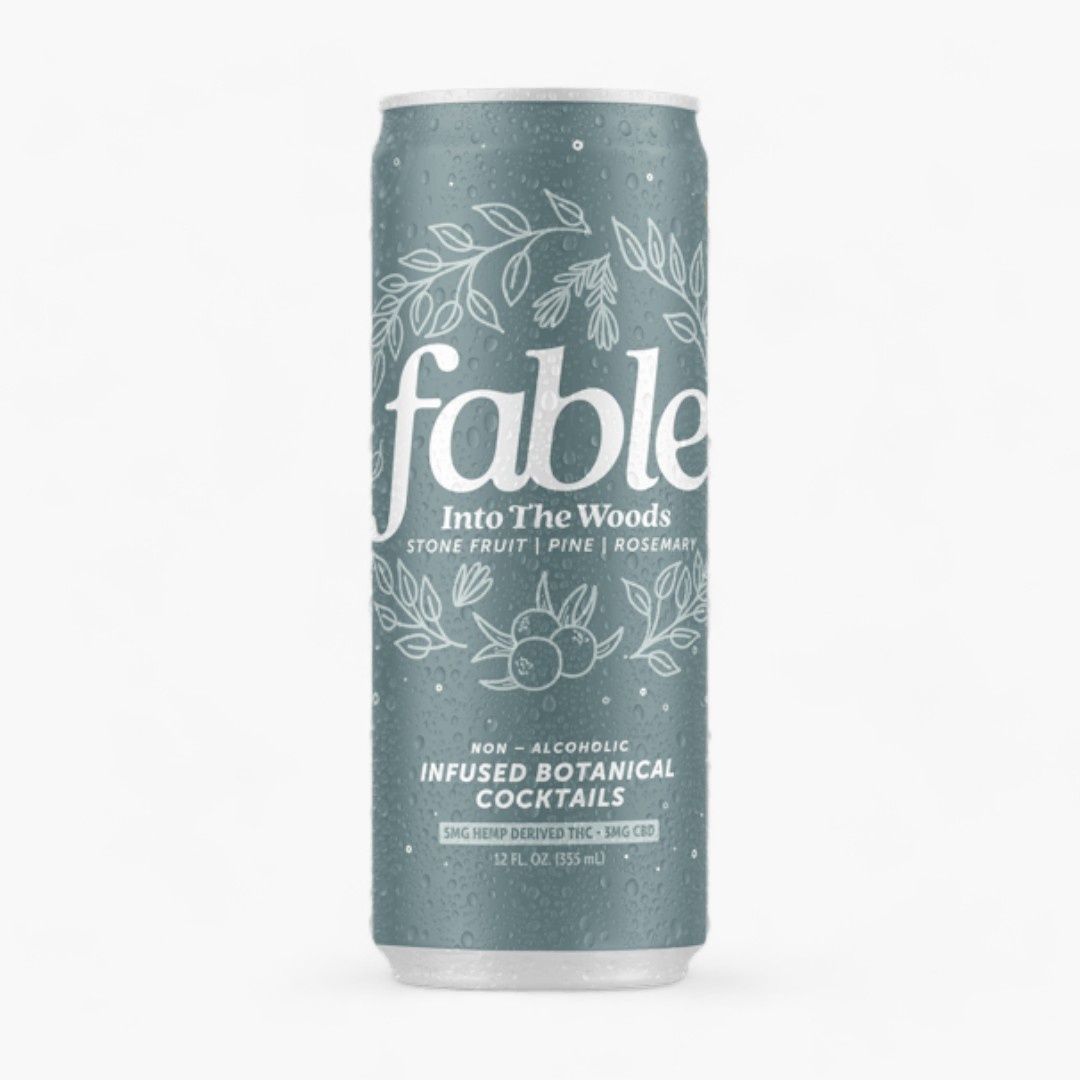 Fable Into The Woods Cocktail (5mg THC + 3mg CBD), Size: Individual