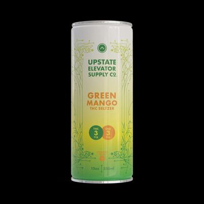 3mg THC Green Mango Seltzer