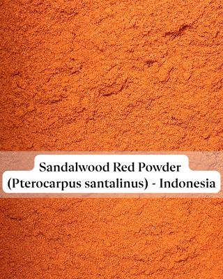 Sandalwood Red Powder (Pterocarpus santalinus) - Indonesia
