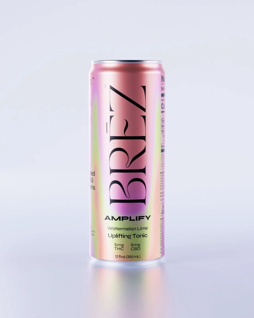 BRĒZ Amplify | 5mg THC, 5mg CBD | Watermelon &amp; Lime