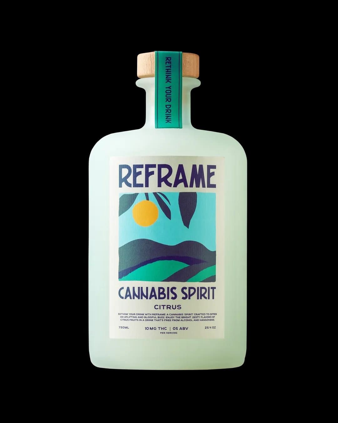 Reframe Citrus - D9 Cannabis Spirit 750mL