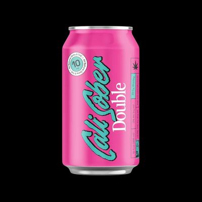 Cali Sober - Dirty Shirley Double Mocktail - 10mg Delta THC Drink