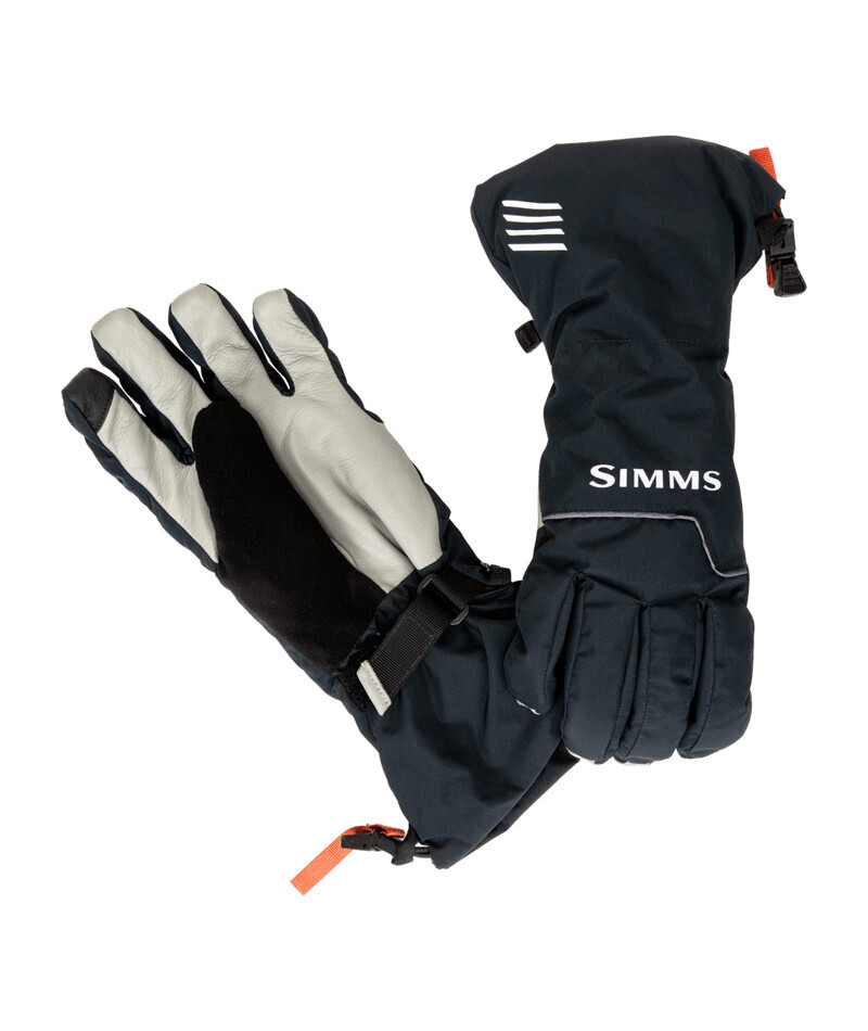 Simms Challenger Insulated Glove, Color: Black, Size: M