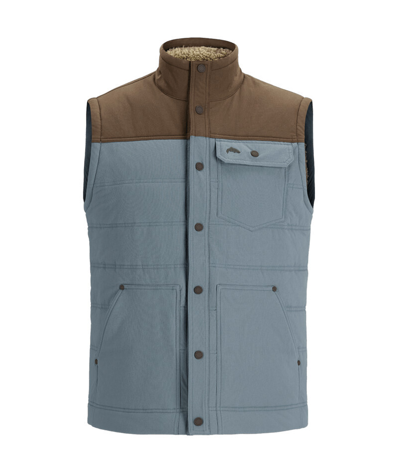 M&#39;s Cardwell Vest, Color: Storm/Hickory, Size: M