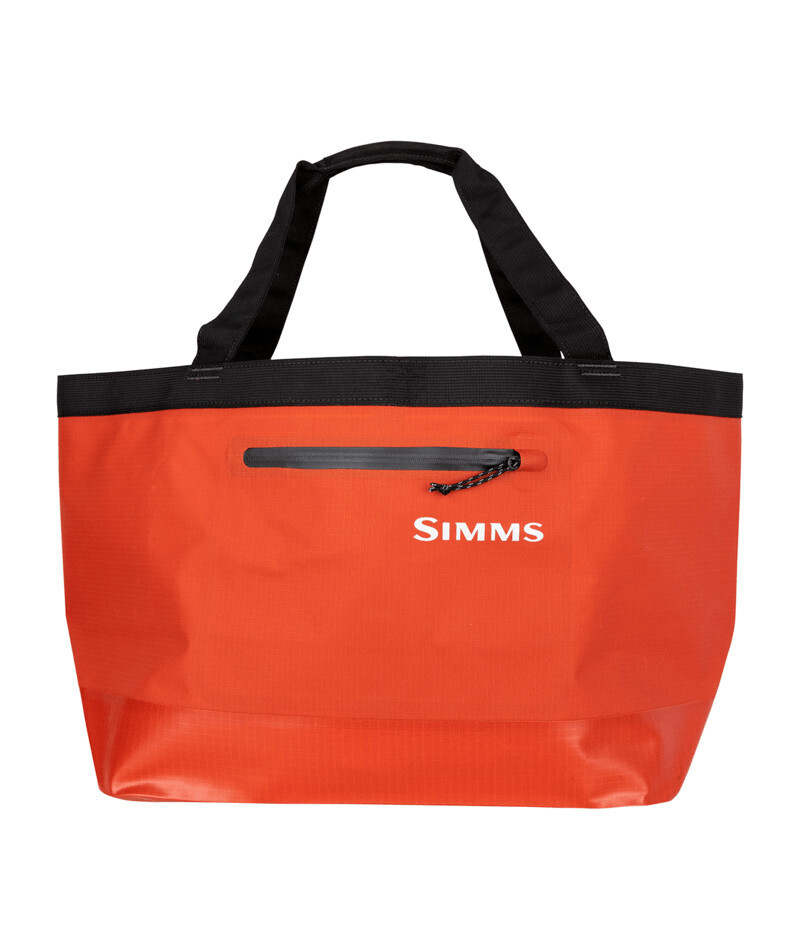 Dry Creek® Simple Tote - 50L, Color: Simms Orange, Size: NS