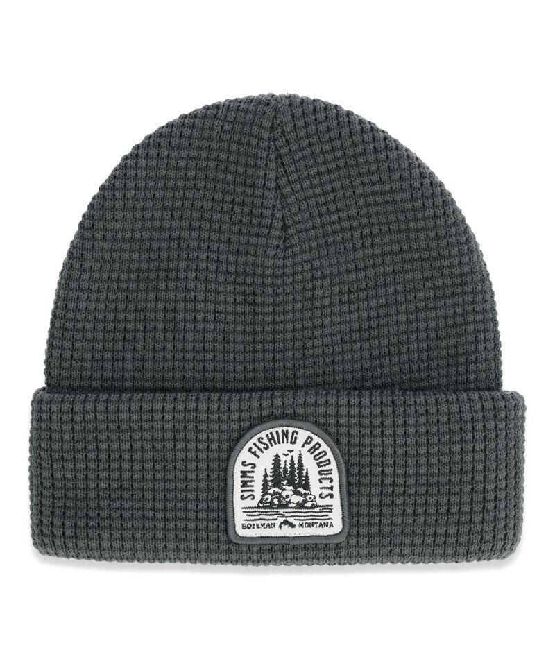 Everyday Waffle Knit Beanie, Color: Slate, Size: OS