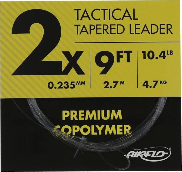 Airflo Tactical Tapered Leader 3-Pack
