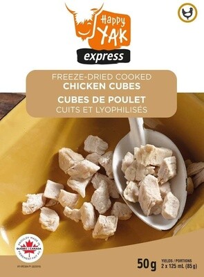 Freeze-Dried Cooked Chicken Cubes