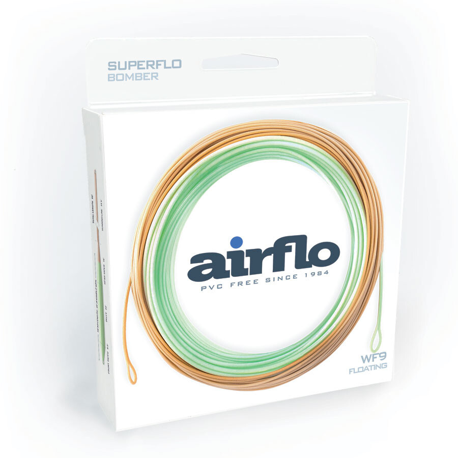 Airflo Superflo Bomber WF, Color: MINT/SANDY TAN, Size: WF7F