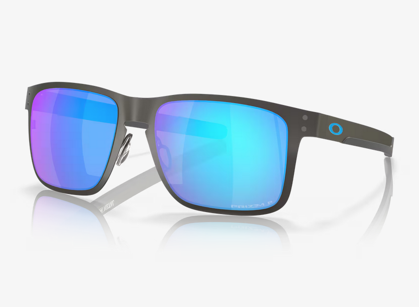 HOLBROOK METAL MATTE GUNMETAL W/ PRIZM SAPPHR IRID