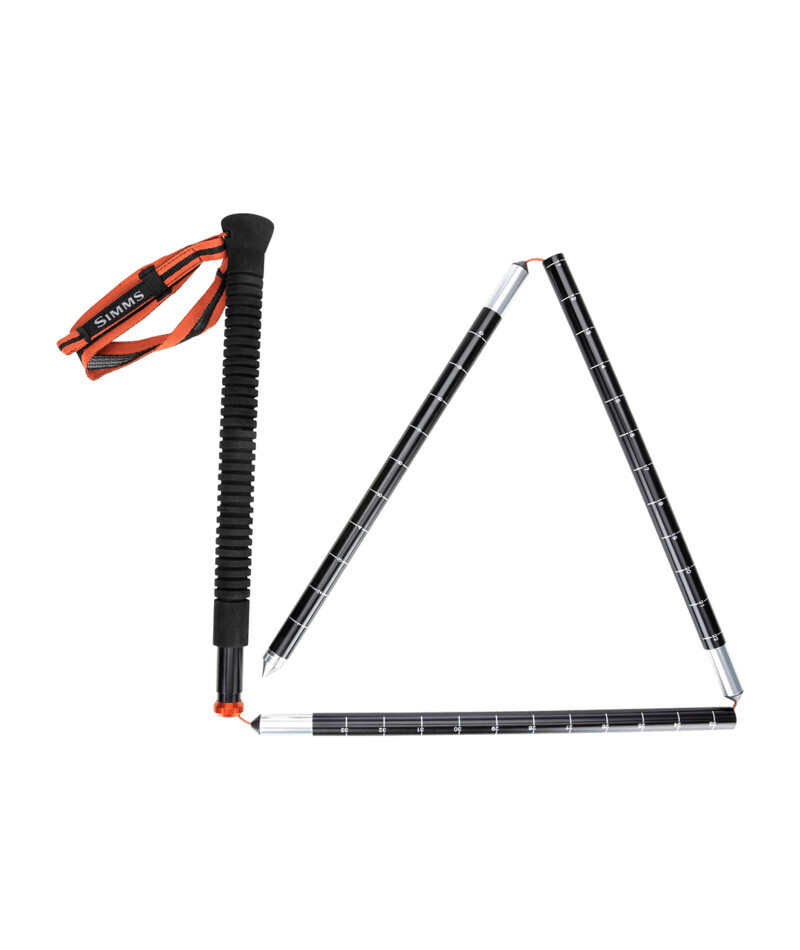 WADING STAFF, Color: Black, Size: NS