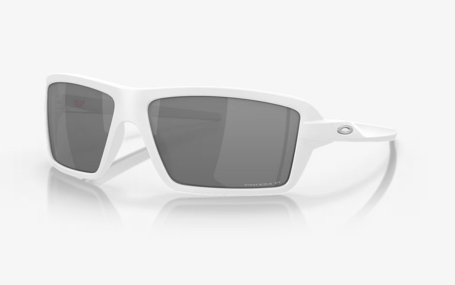 CABLES, MATTE WHITE, PRIZM BLACK POLARIZED