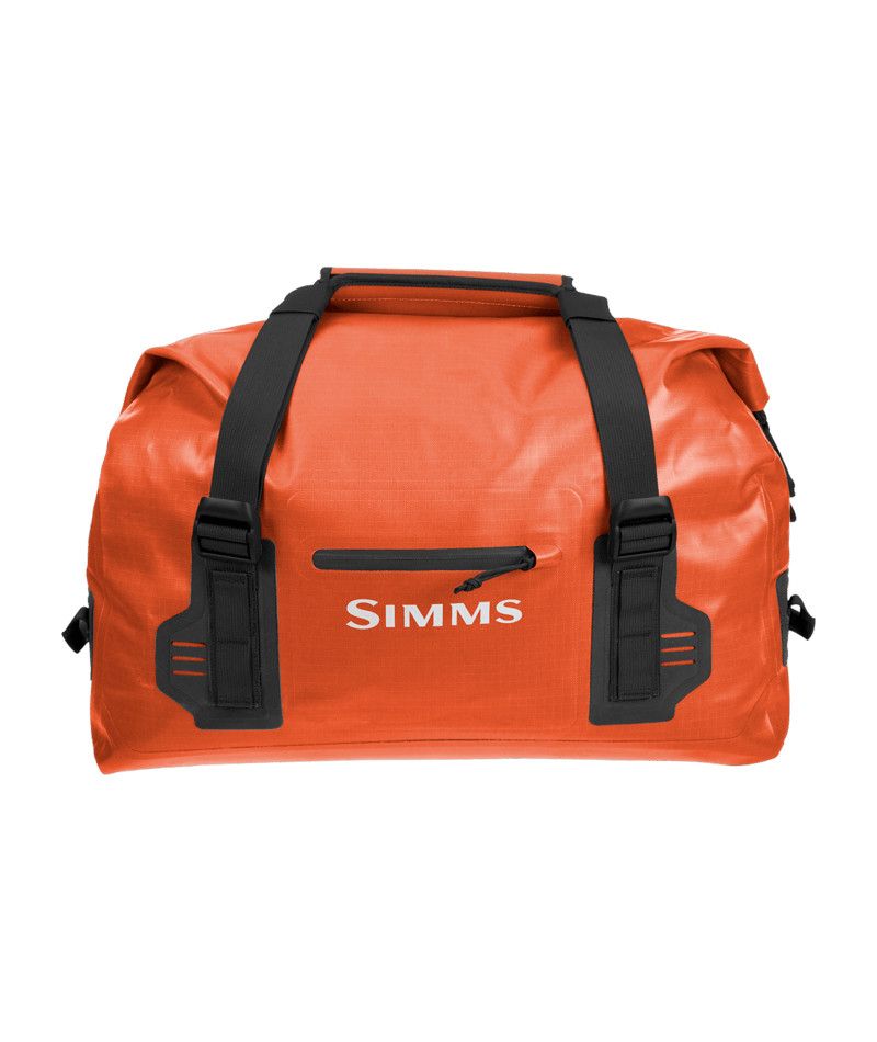 Dry Creek Duffel S - 60L, Color: Simms Orange, Size: NS