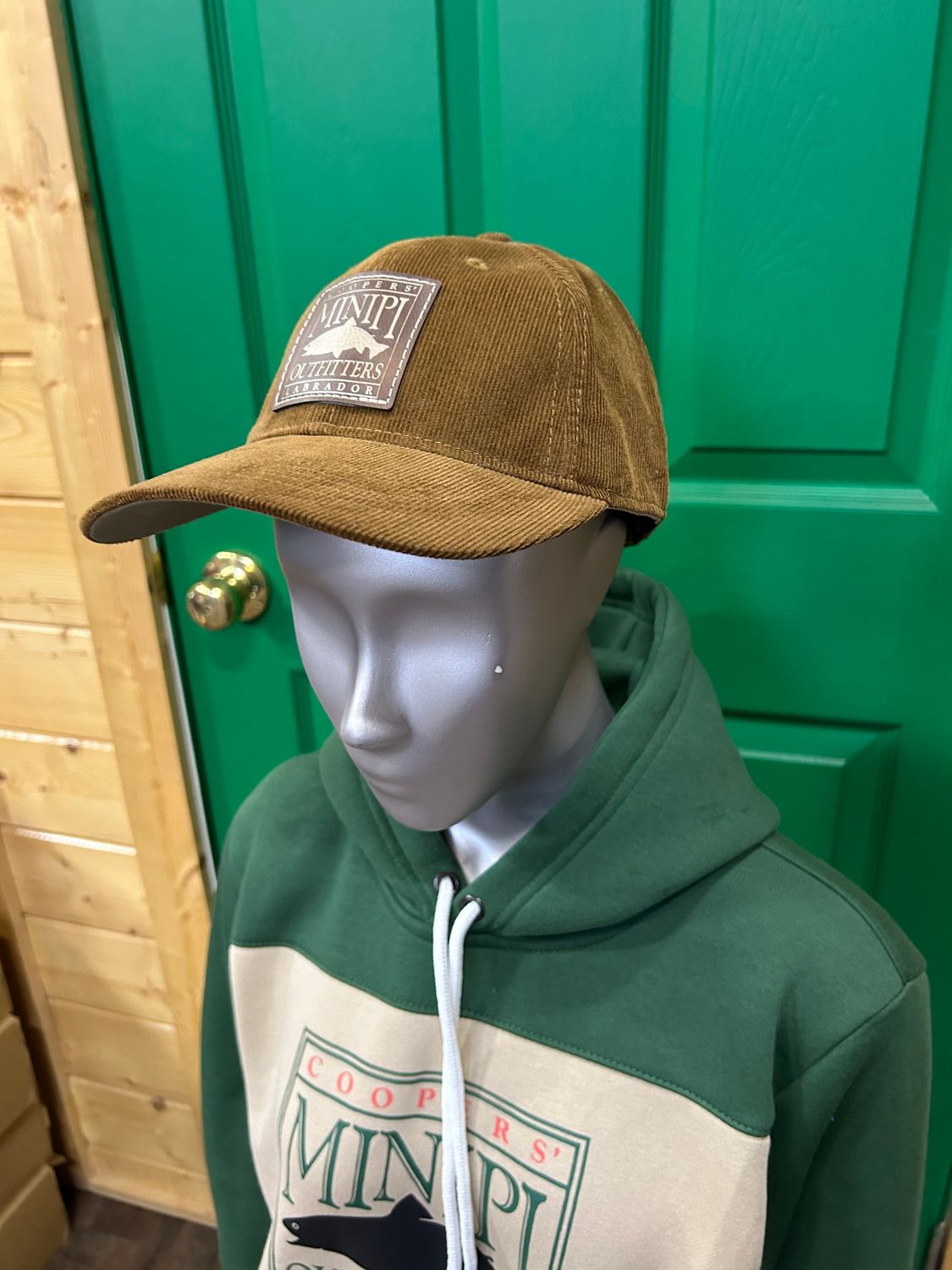Minipi Corduroy Dad Hat Cohiba Brown