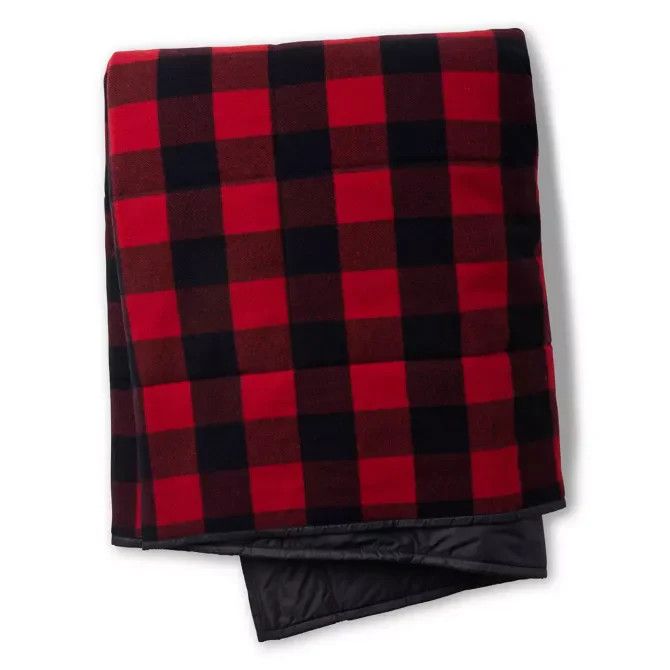 Anchor Line Blanket, Color: (K99) RHYTHMIC RED PLAID, Size: 1FM