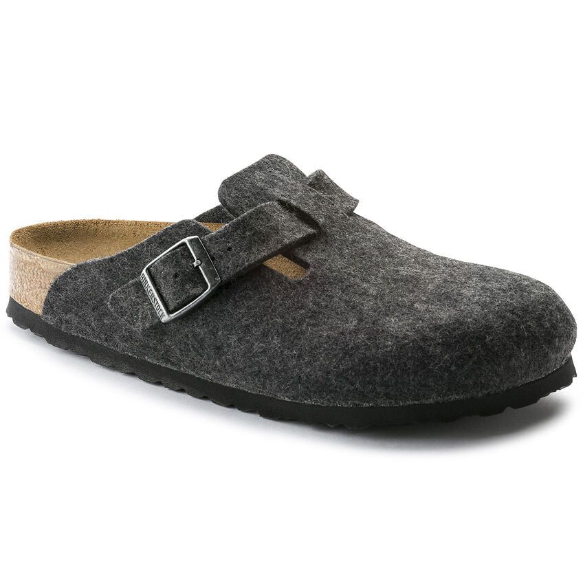 Boston Anthracite Wool R, Color: Anthracite, Size: 42