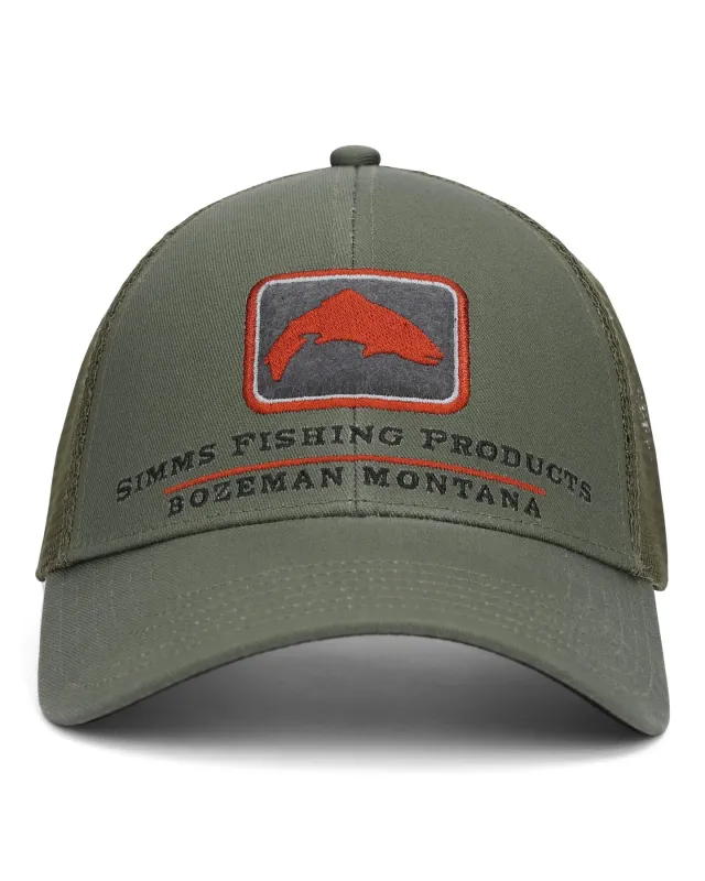 Trout Icon Trucker