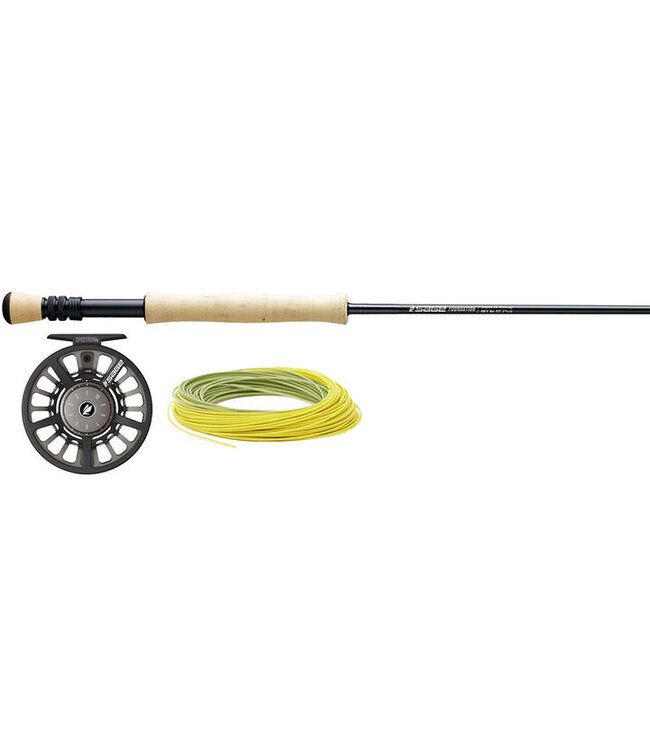 690-4 FOUNDATION OUTFIT 6WT 4PC 9'0"L