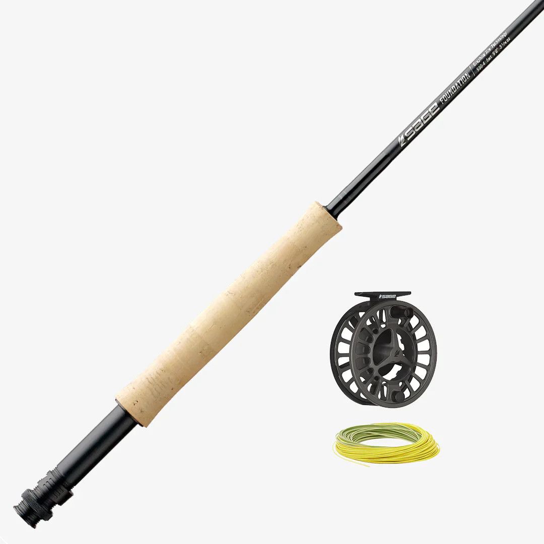 890-4 FOUNDATION OUTFIT 8WT 4PC 9'0"L