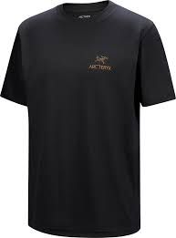 Kragg sl cotton bird word shirt, Color: 24K Black, Size: M