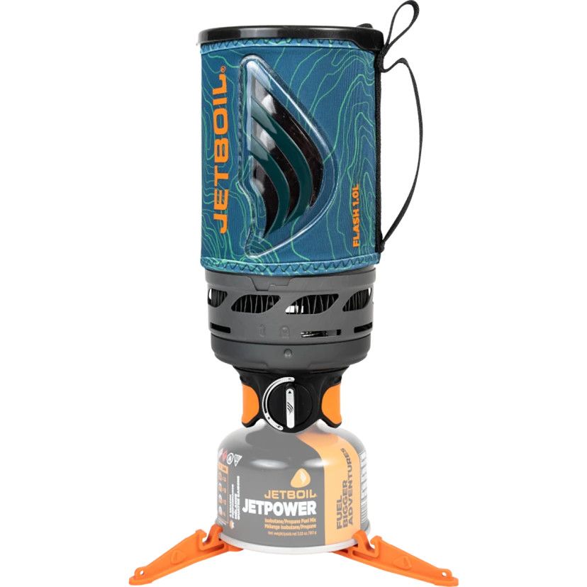 Jetboil Flash® 1.0L, Color: Ocean Topo, Size: 1L