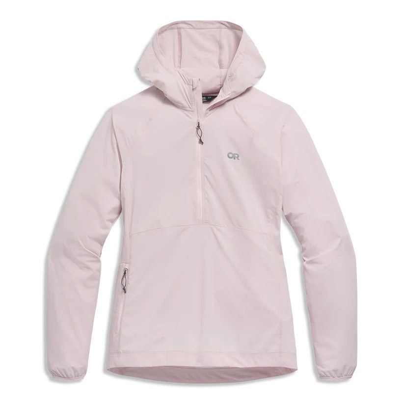 Women's Astroman Air Sun Hoodie, Color: Cherry Blossom, Size: S