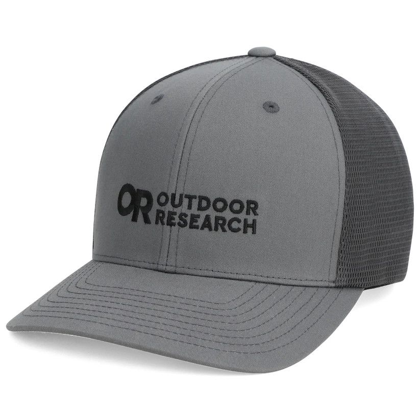 OR Logo Trucker Hat, Color: Charcoal, Size: ONE SIZE