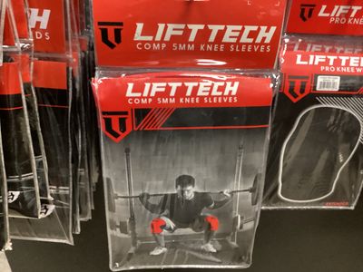 5mm Comp knee sleeves black