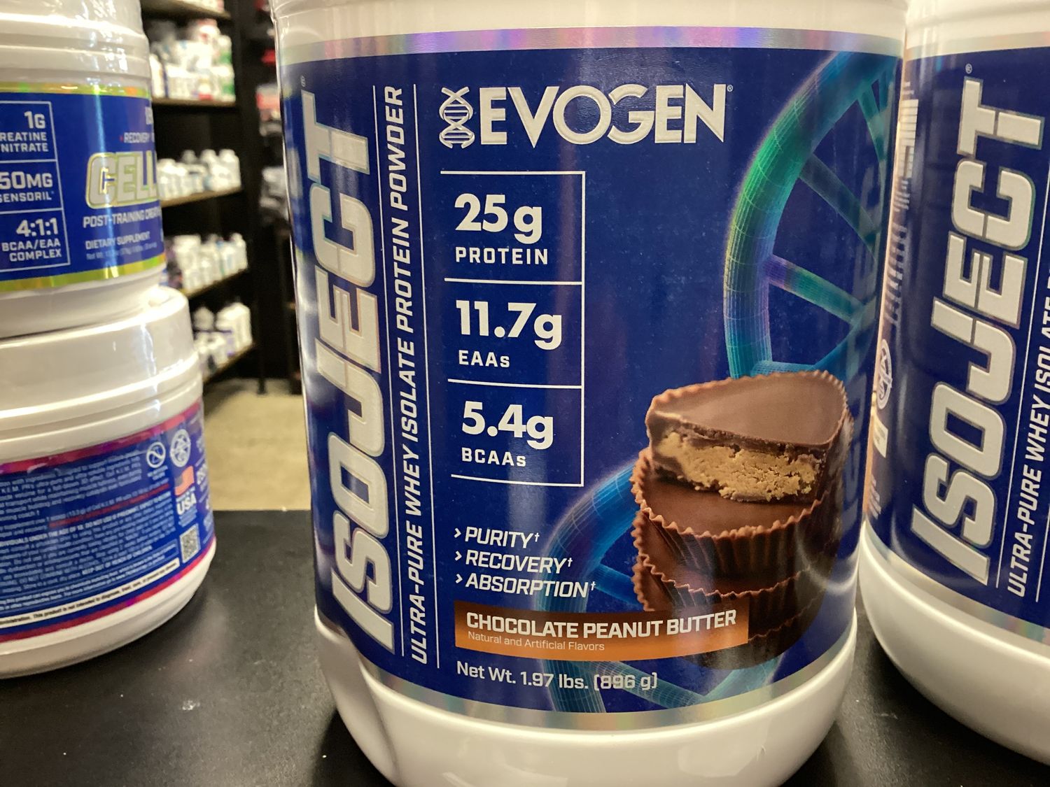 Isoject Choc peanut butter