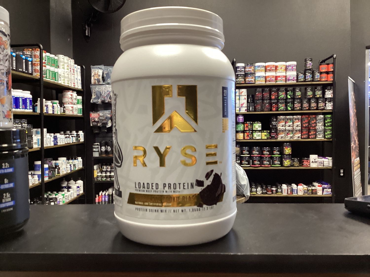 Ryse Protein, Flavor: Choc Cookie Blast