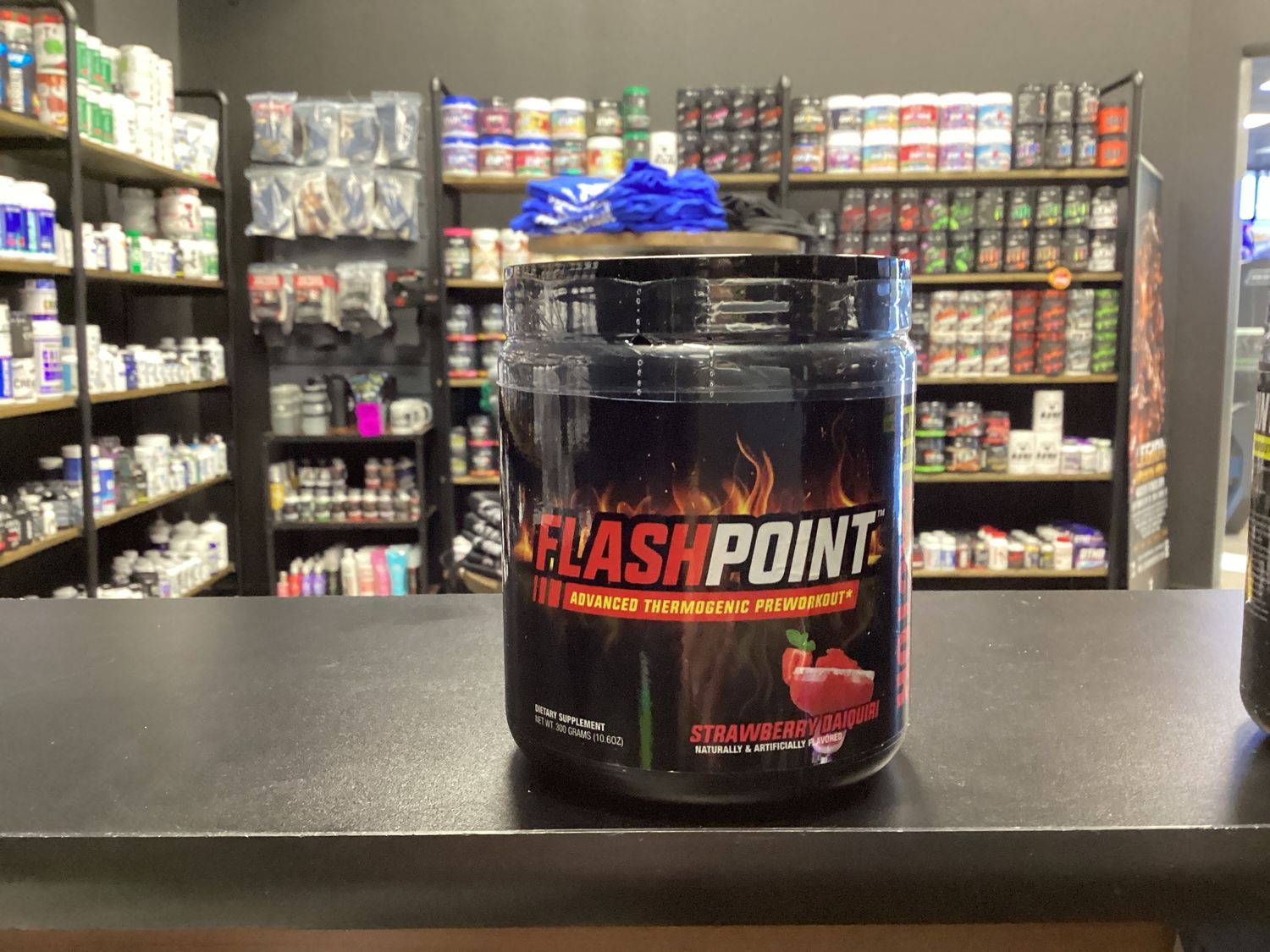 Flash point, Flavor: Strawberry daiquiri