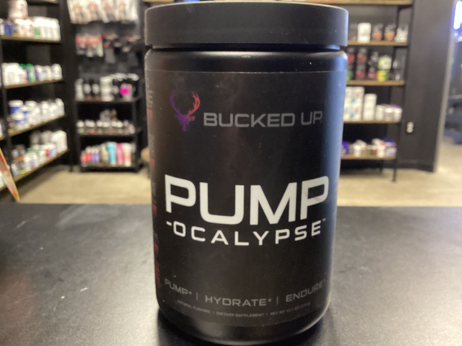 Pump-Ocalypse, Flavor: Blueberry pomegranate