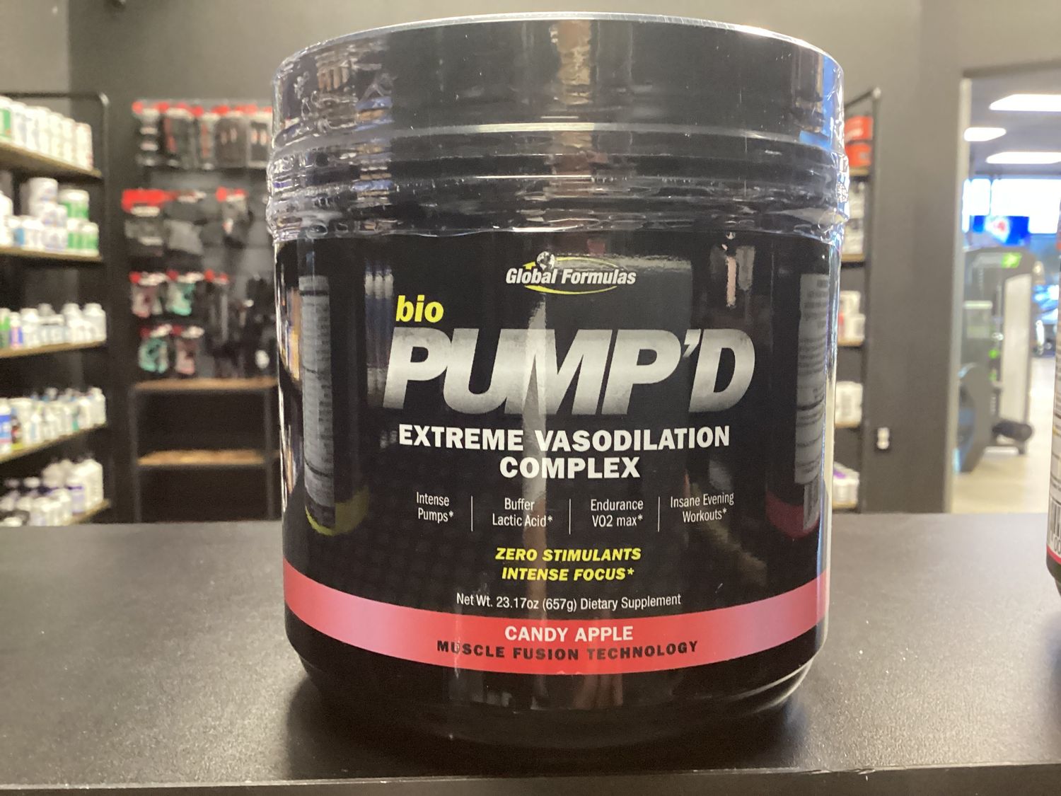 BioPUMP&#39;D, Flavor: candy apple