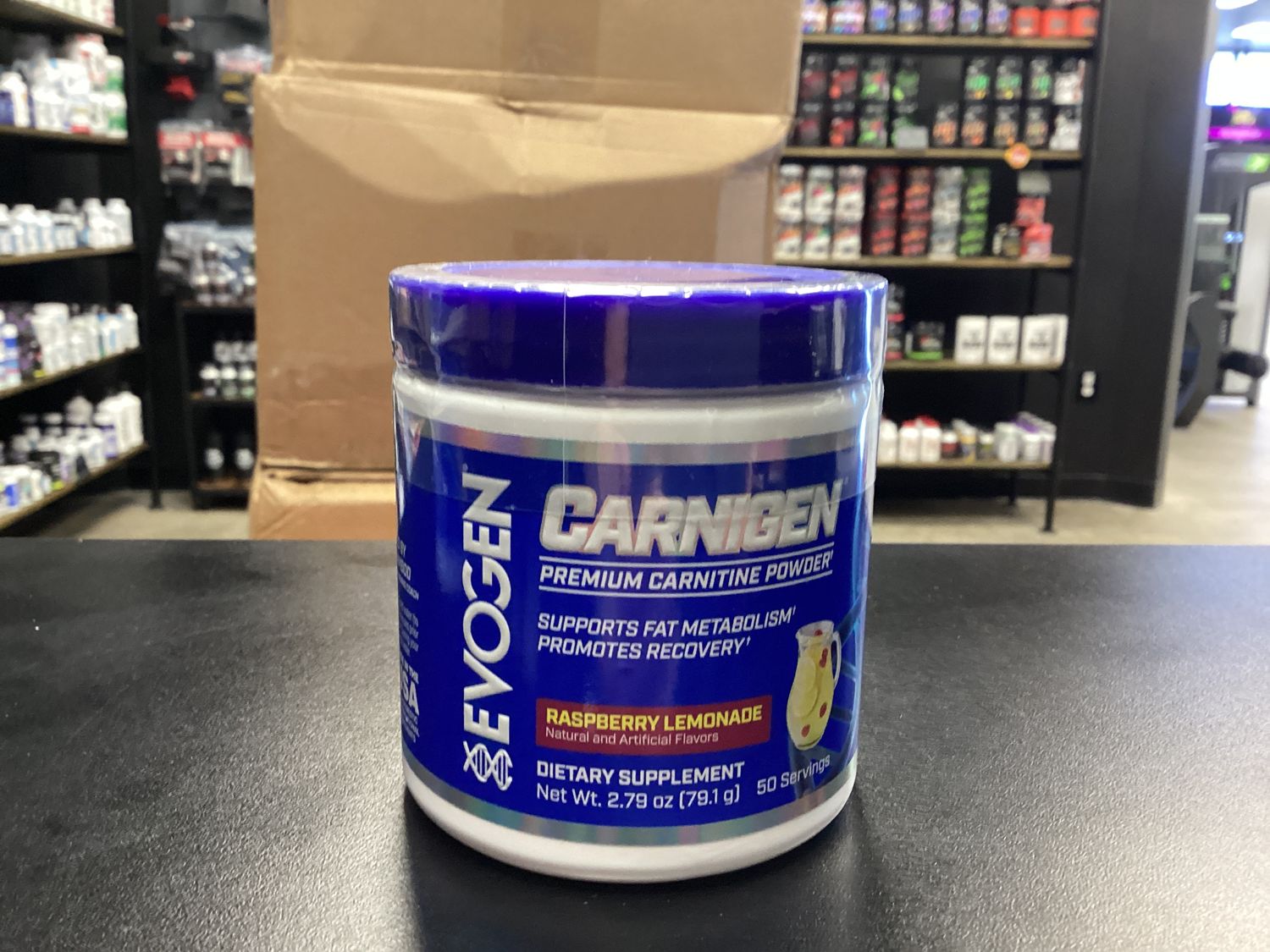 Carnigen powder, Flavor: Raspberry lemonade